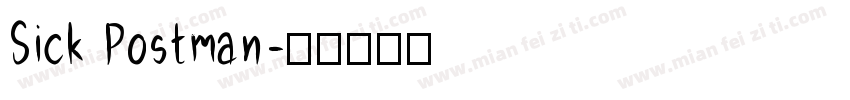 Sick Postman字体转换